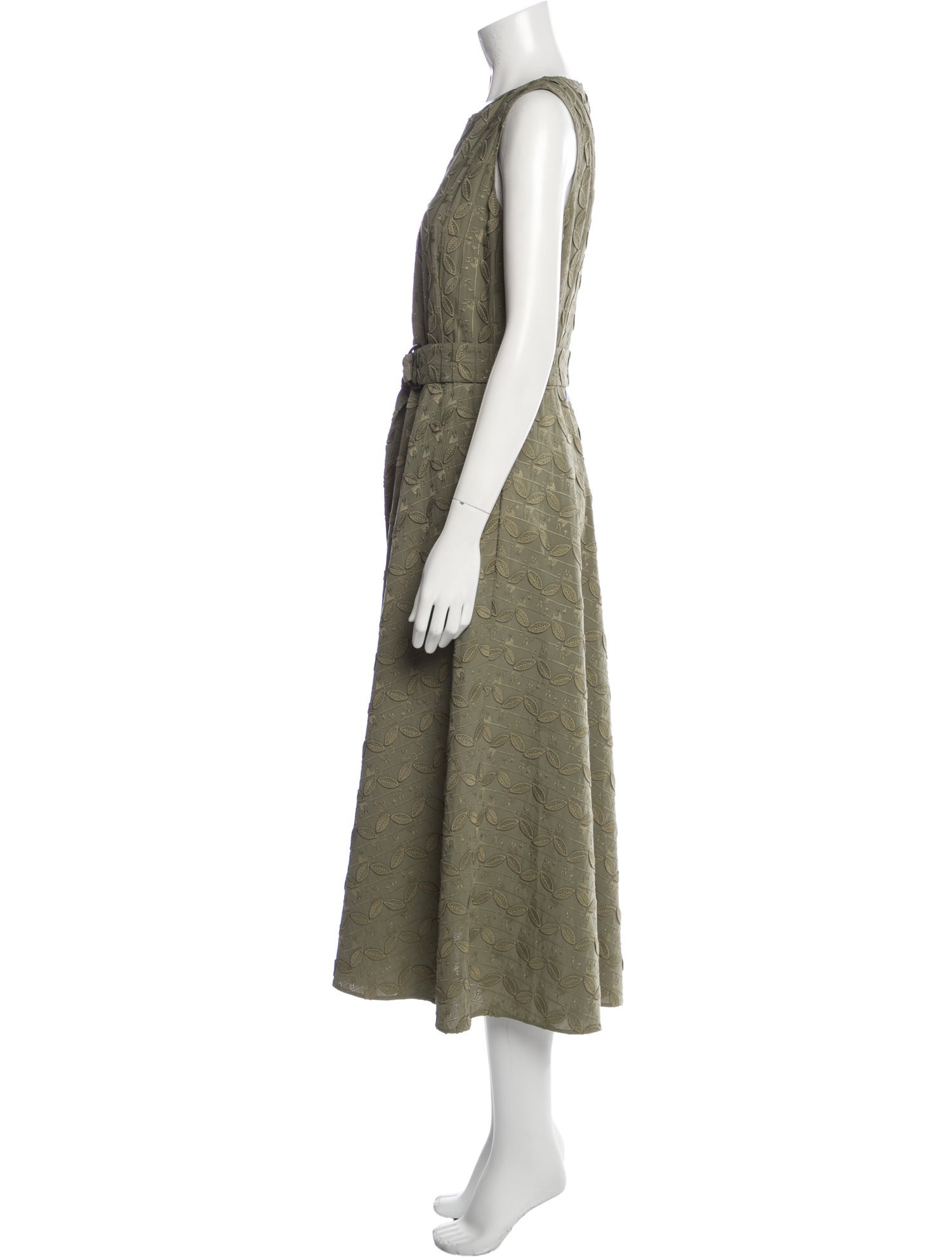 Akris Punto Printed Long Dress