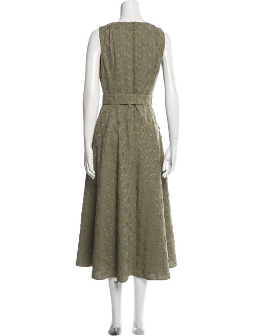 Akris Punto Printed Long Dress