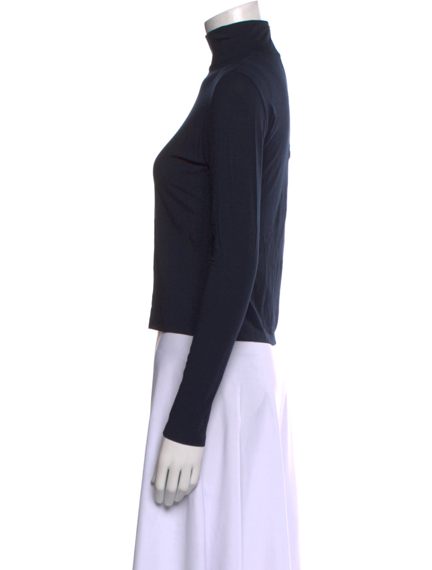 Akris Punto Turtleneck Long Sleeve Top