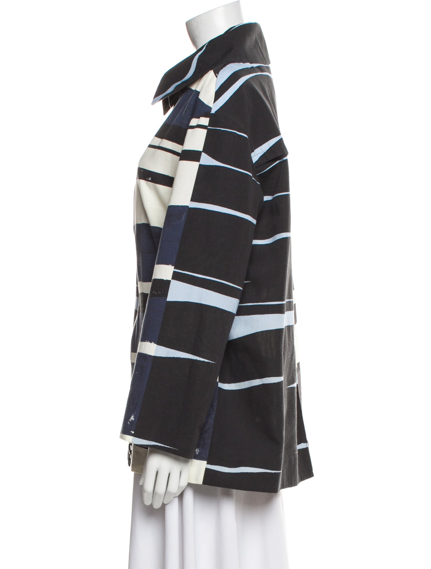 Akris Punto Striped Jacket