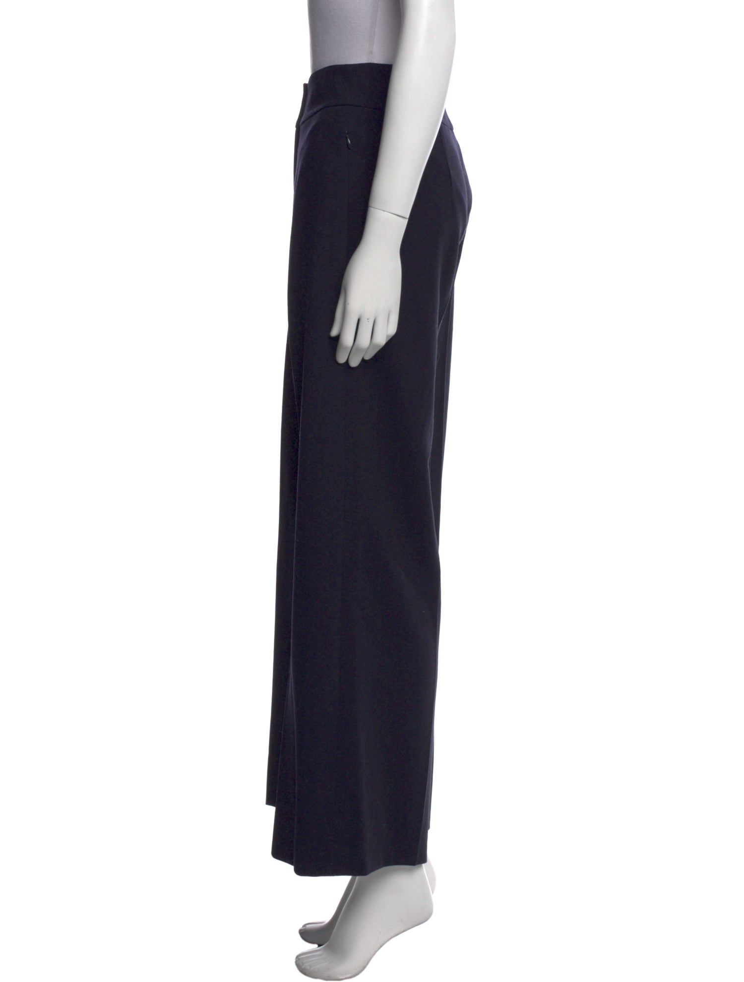 Akris Punto Wool Wide Leg Pants