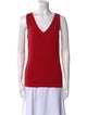 Akris Punto V-Neck Sleeveless Top