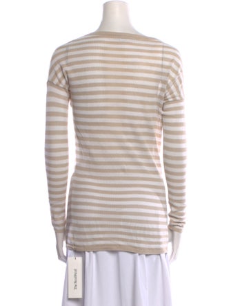 Akris Punto Striped Scoop Neck Tunic