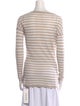 Akris Punto Striped Scoop Neck Tunic