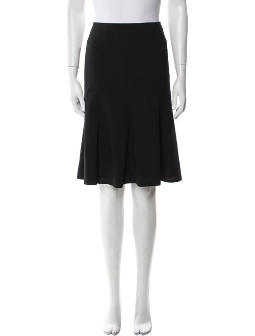 Akris Punto Ruffle Embellishment Knee-Length Skirt
