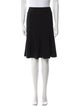 Akris Punto Ruffle Embellishment Knee-Length Skirt