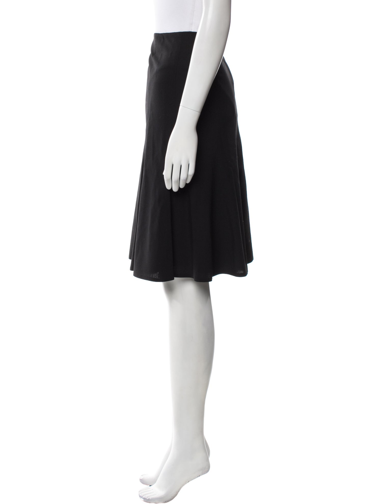 Akris Punto Ruffle Embellishment Knee-Length Skirt