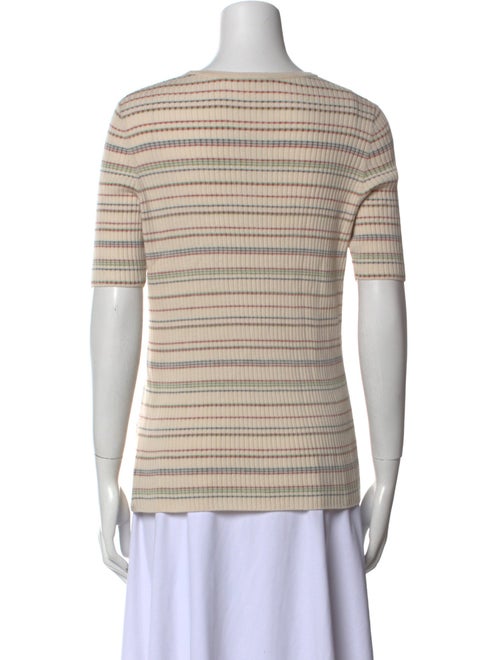 Akris Punto Virgin Wool Striped T-Shirt