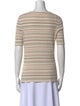 Akris Punto Virgin Wool Striped T-Shirt