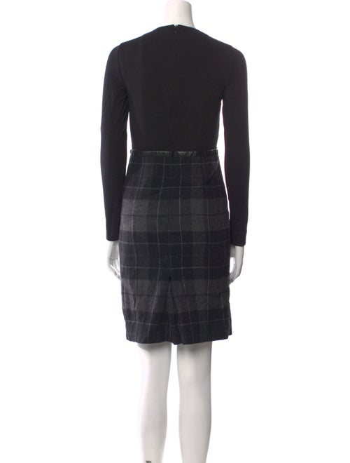 Akris Punto Crew Neck Mini Dress