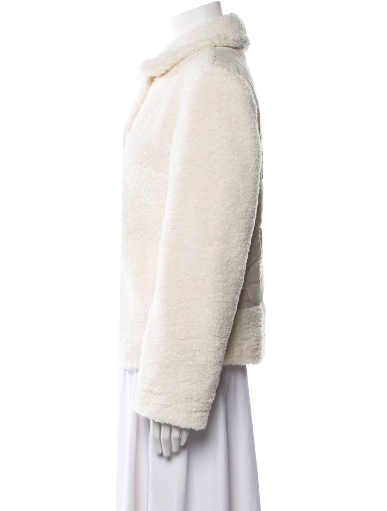 Akris Punto Faux Fur Jacket