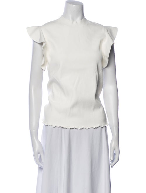 Akris Punto Bateau Neckline Short Sleeve Top