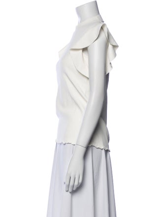 Akris Punto Bateau Neckline Short Sleeve Top