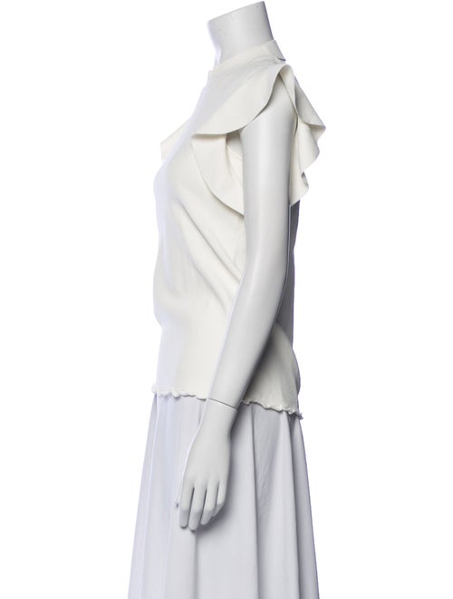 Akris Punto Bateau Neckline Short Sleeve Top