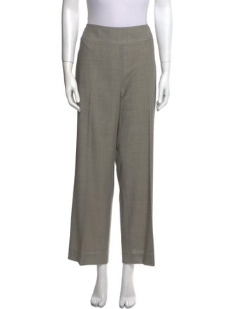 Akris Punto Wool Wide Leg Pants