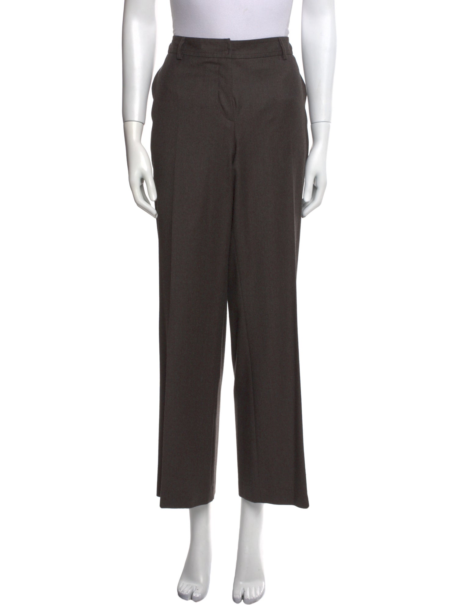 Akris Punto Wool Wide Leg Pants