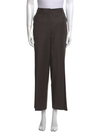 Akris Punto Wool Wide Leg Pants