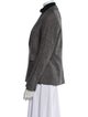 Akris Punto Wool Tweed Pattern Blazer