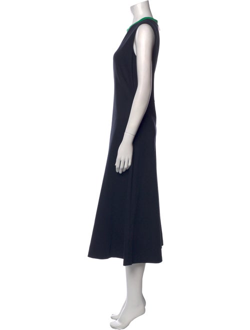 Akris Punto Wool Midi Length Dress