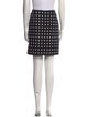 Akris Punto Plaid Print Mini Skirt