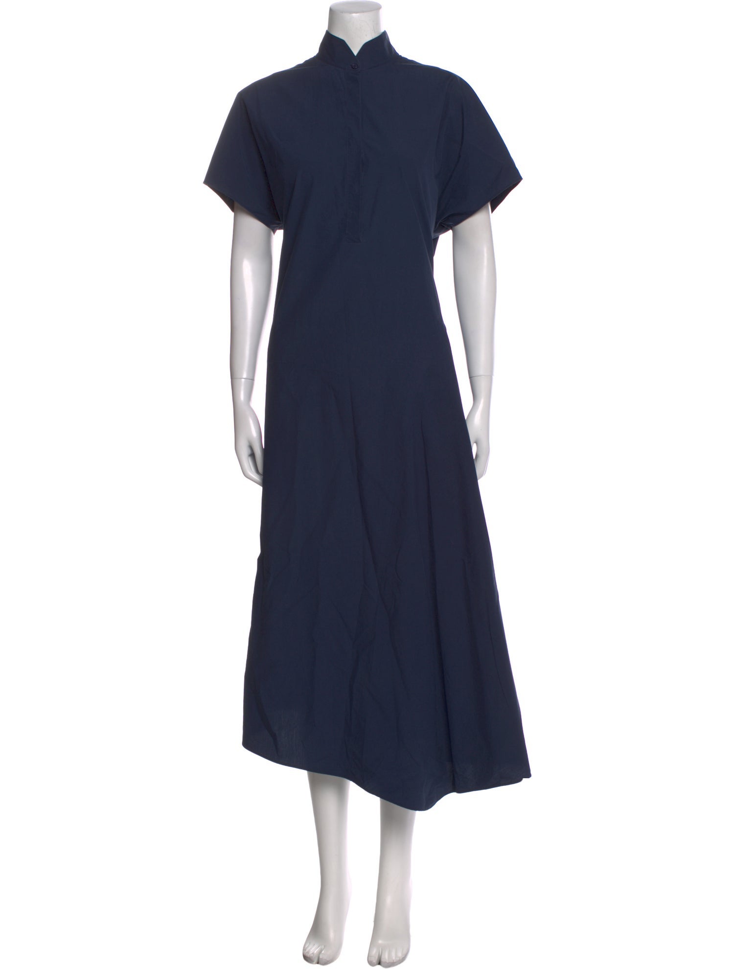Akris Punto Mock Neck Long Dress