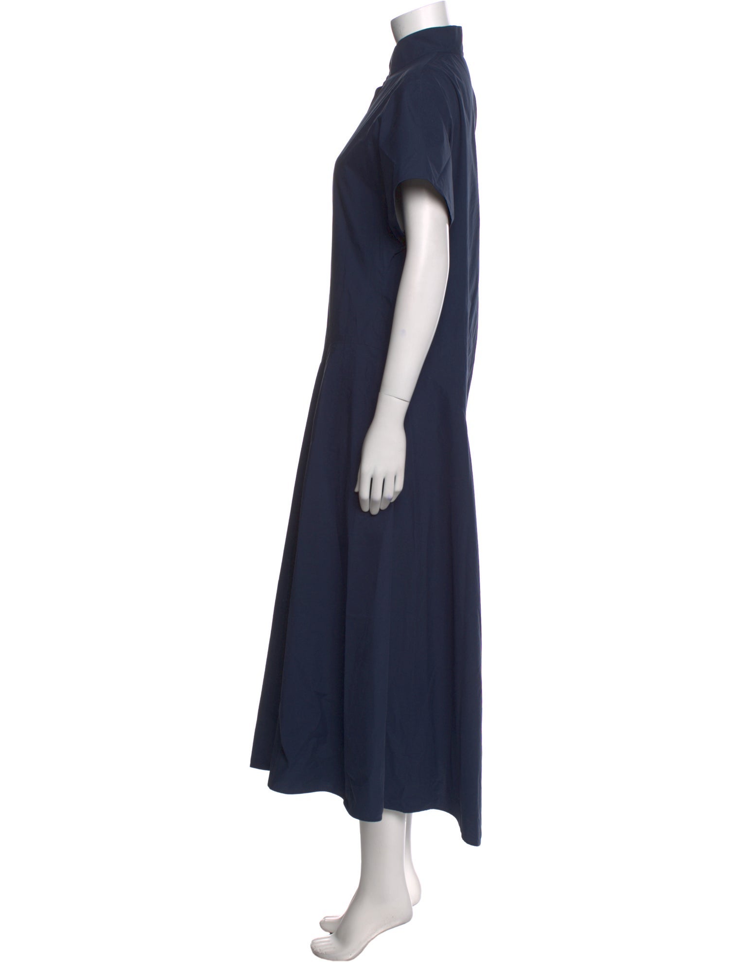 Akris Punto Mock Neck Long Dress