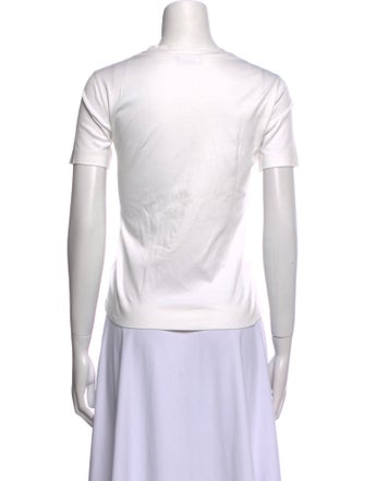 Akris Punto Graphic Print Crew Neck T-Shirt