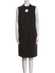 Akris Punto Virgin Wool Knee-Length Dress