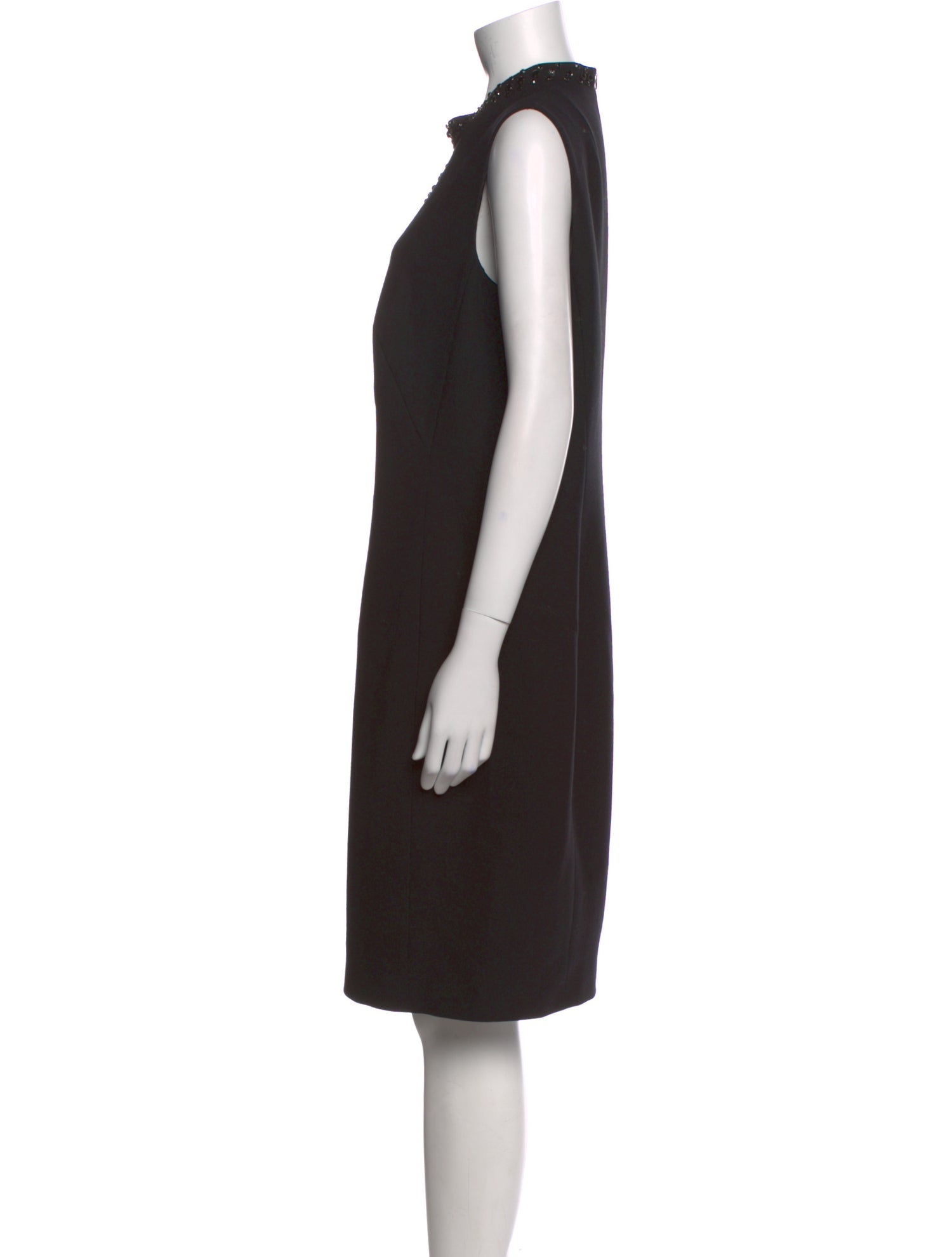 Akris Punto Virgin Wool Knee-Length Dress