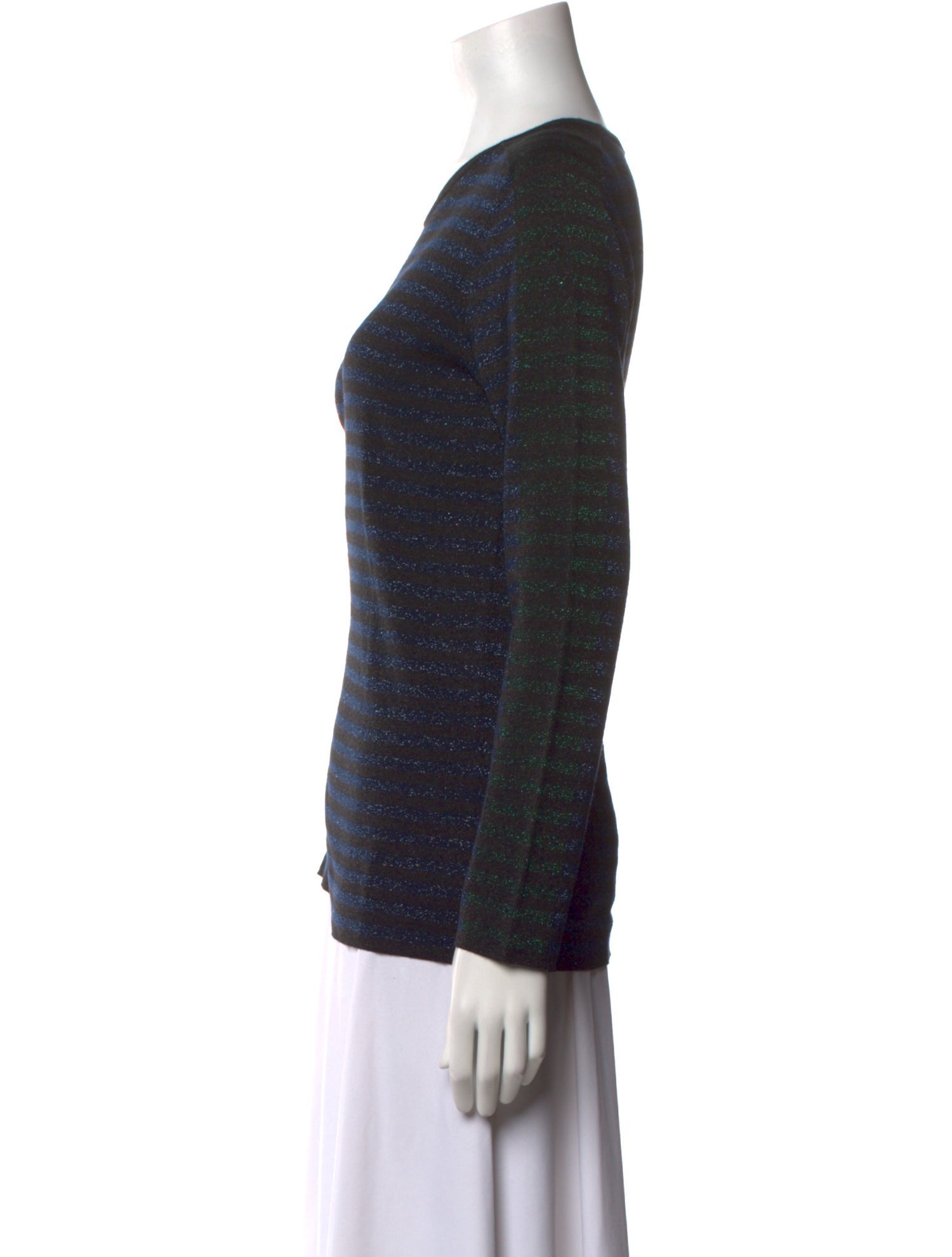 Akris Punto Wool Scoop Neck Sweater