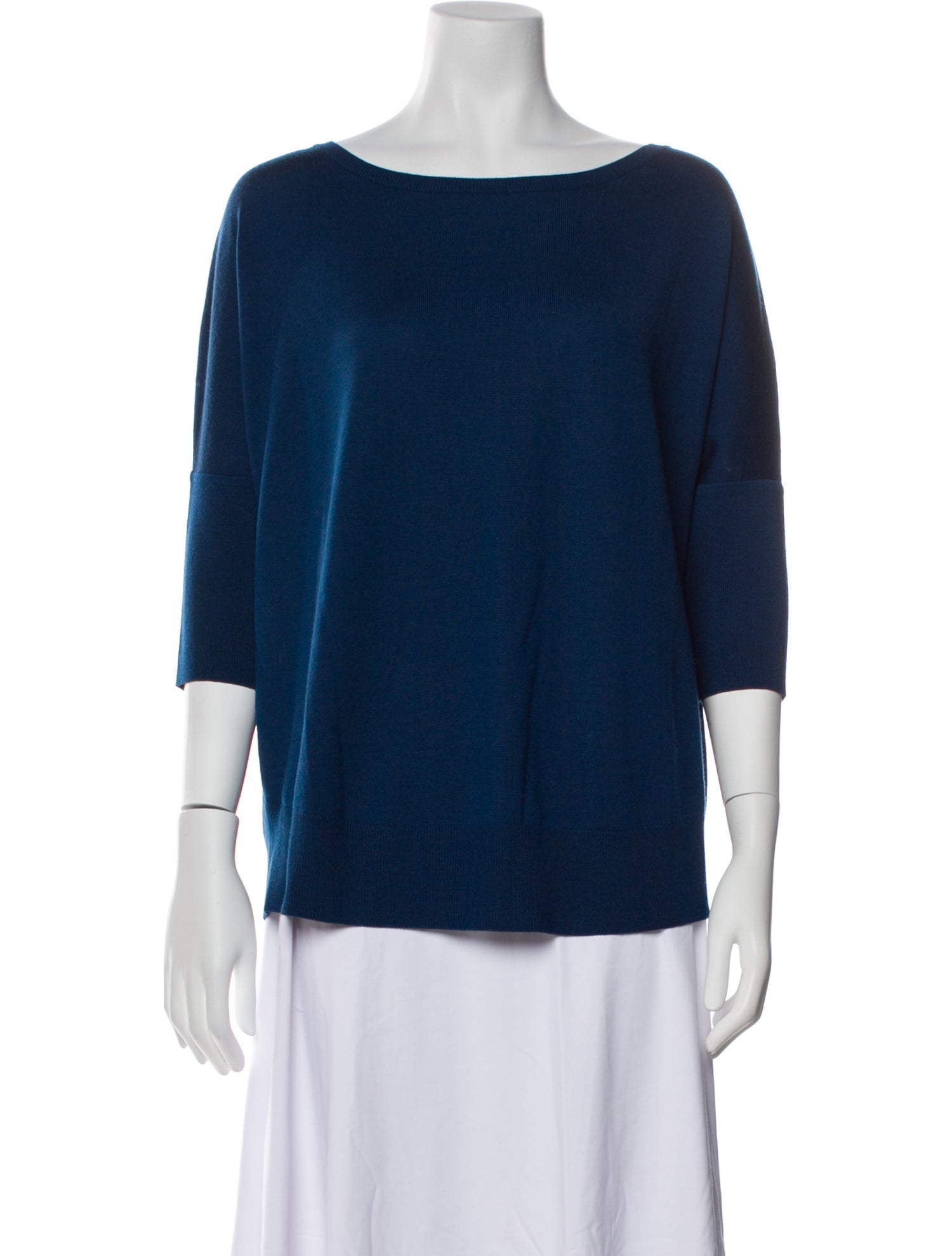 Akris Punto Wool Bateau Neckline Sweater