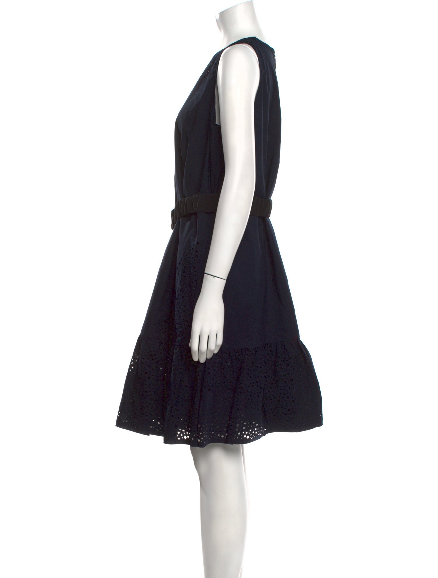 Akris Punto Scoop Neck Knee-Length Dress w/ Tags