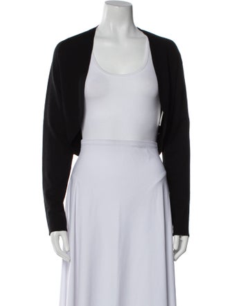 Akris Punto Wool Open Front Sweater