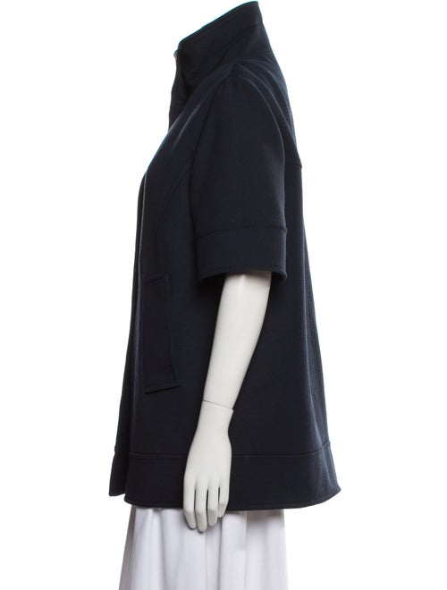 Akris Punto Virgin Wool Mock Neck Sweatshirt