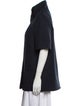 Akris Punto Virgin Wool Mock Neck Sweatshirt