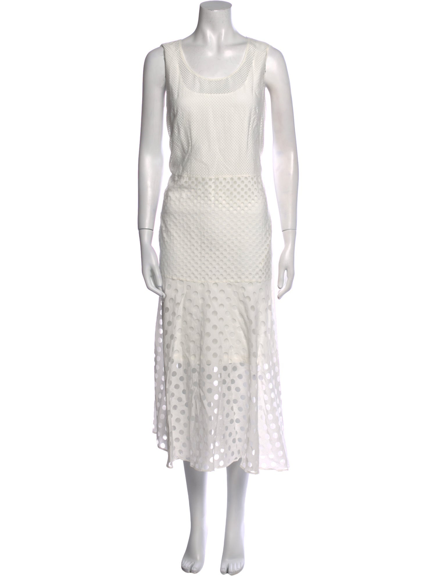 Akris Punto Printed Long Dress