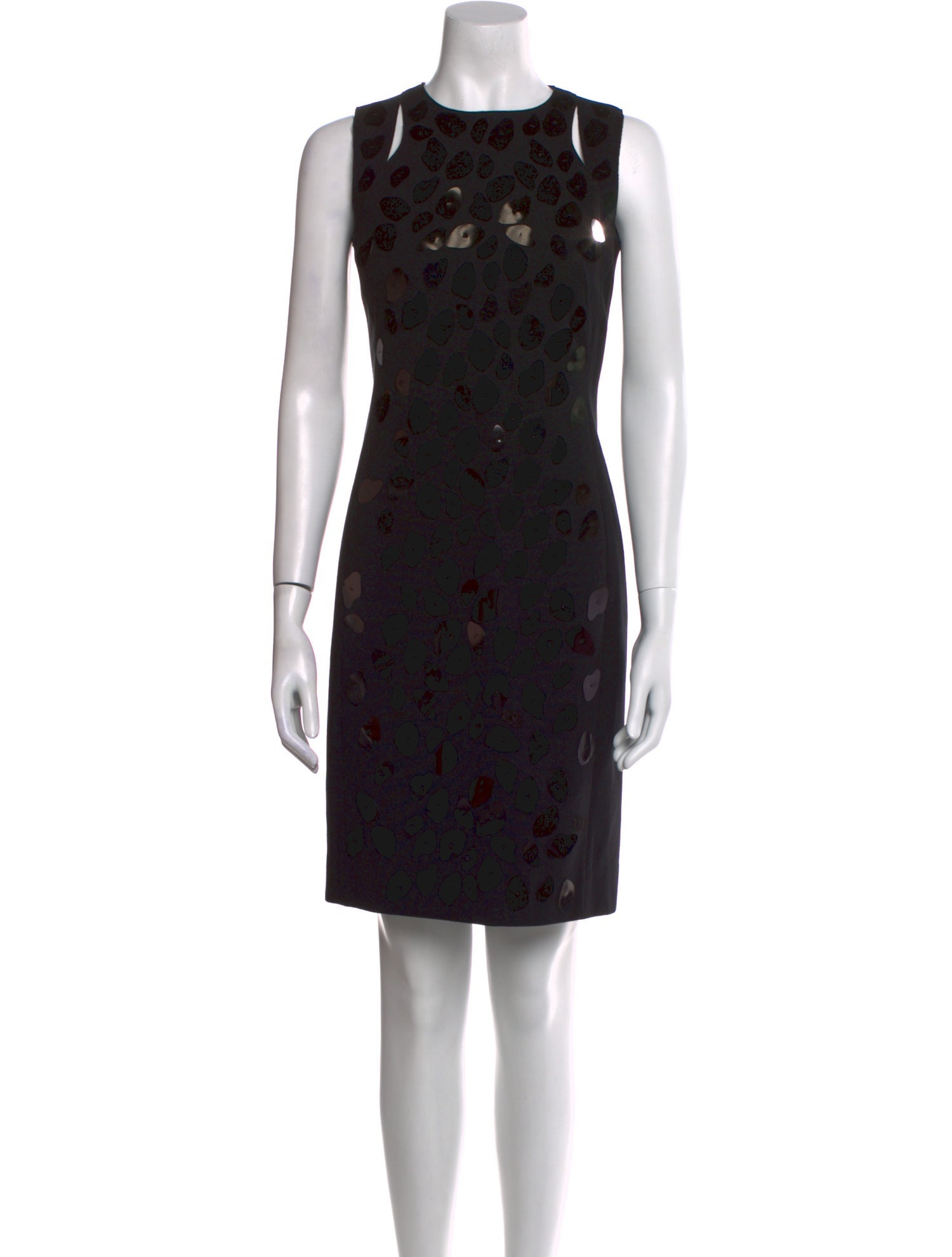 Akris Punto Printed Knee-Length Dress