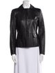 Akris Punto Lamb Leather Biker Jacket
