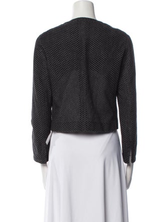 Akris Punto Tweed Pattern Evening Jacket