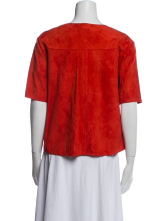 Akris Punto Suede Evening Jacket