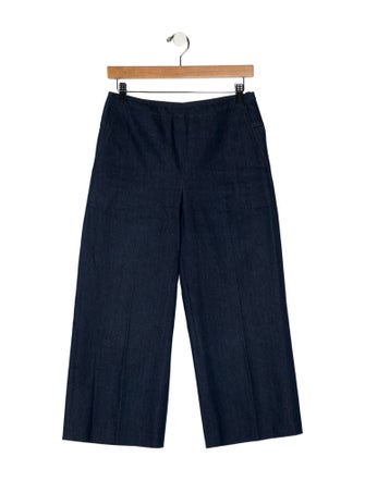 Akris Punto High-Rise Wide Leg Jeans
