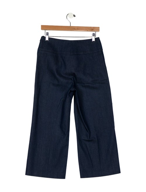 Akris Punto High-Rise Wide Leg Jeans