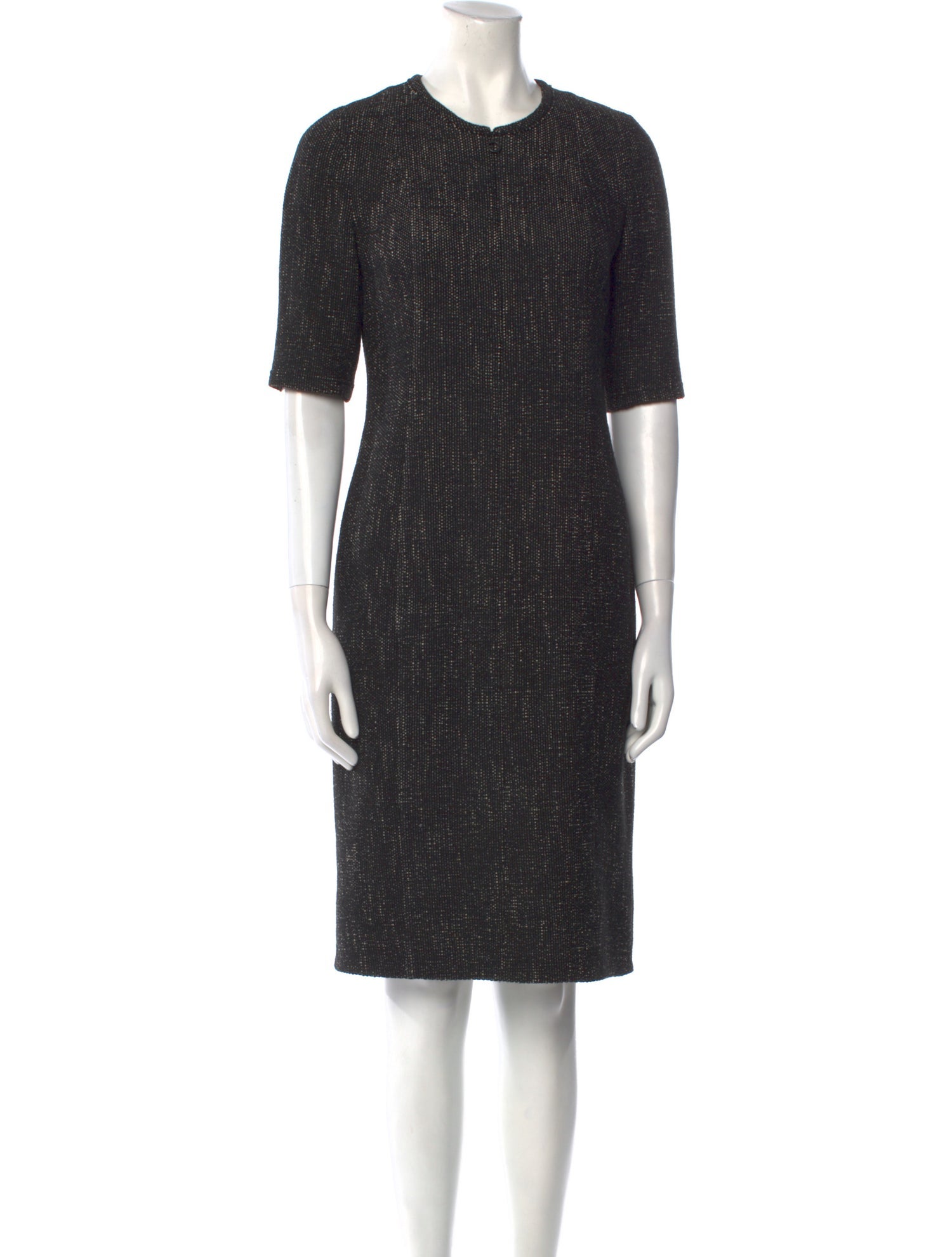 Akris Punto Crew Neck Knee-Length Dress