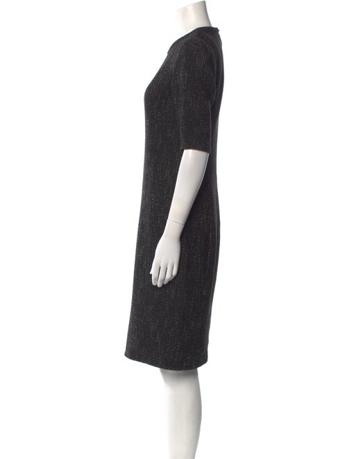 Akris Punto Crew Neck Knee-Length Dress