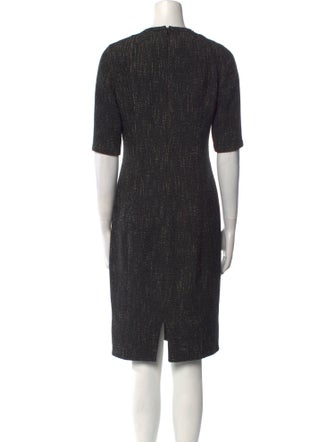Akris Punto Crew Neck Knee-Length Dress