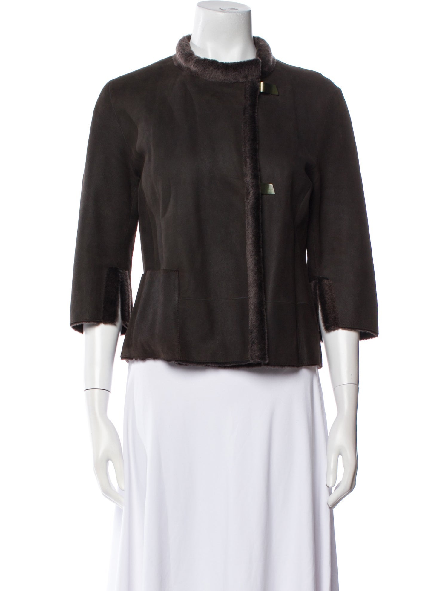 Akris Punto Lambskin Jacket