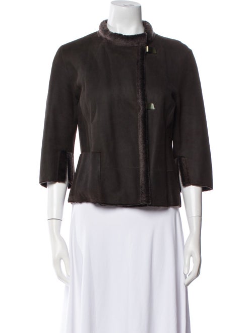 Akris Punto Lambskin Jacket