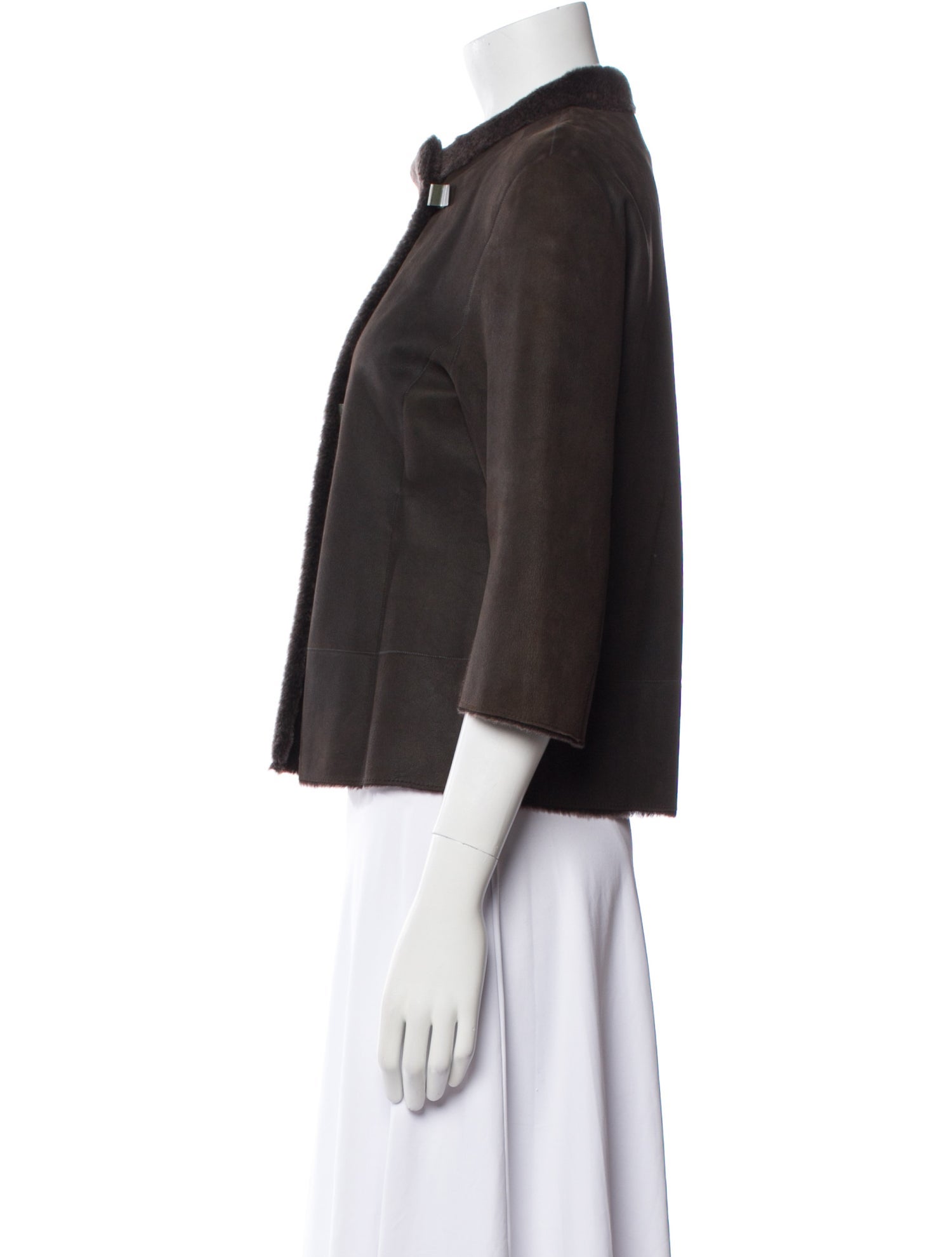 Akris Punto Lambskin Jacket