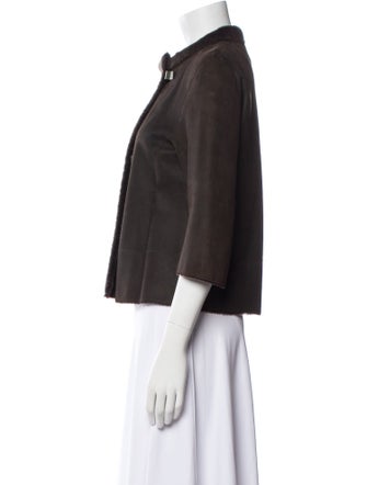 Akris Punto Lambskin Jacket