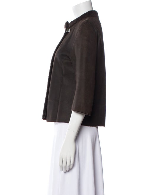 Akris Punto Lambskin Jacket